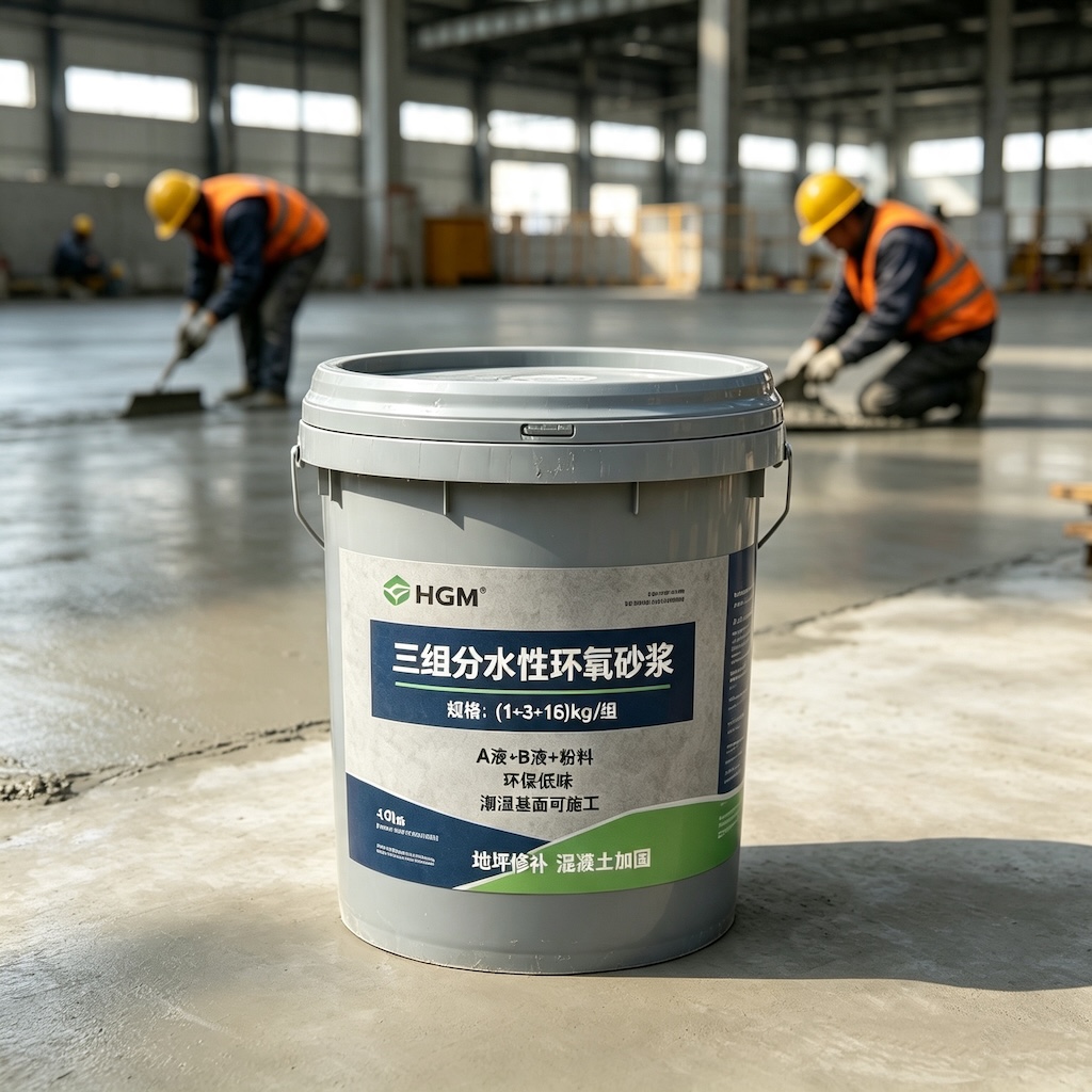 普格三组份水性环氧砂浆